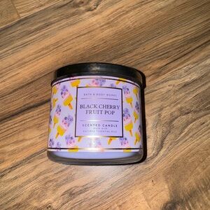 Bath & Body Works Black Cherry Fruit Pop Candle